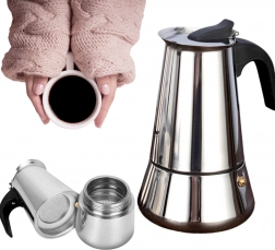 Mokkakande i rustfrit stål 600 ml