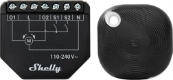 wifi-controller til persienner og rulleporte shelly shutter med bluetooth-knap blu button tough 1