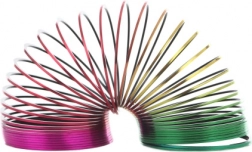 Regnbuefjeder i metalliske farver