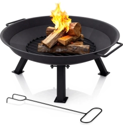 Havebålsted med håndtag og ildrager 56 cm