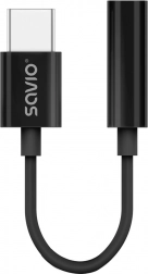 Savio lydadapter USB-C til 3,5 mm