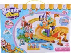 Farverigt batteridrevet togsæt