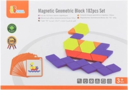 Magnetisk mosaik - geometriske blokke