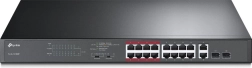 16-port PoE+ switch TL-SL1218MP med gigabit RJ45-porte og SFP-slots
