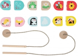 Cubika hvor bor vi – træperlesæt til børn