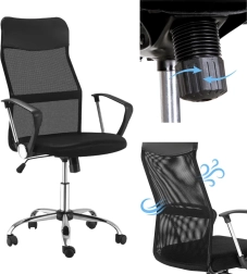 Ergonomisk kontorstol ErgoLux Pro Mesh med åndbart net
