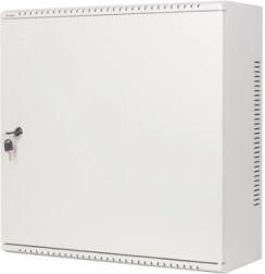 Væghængt lavprofil rackskab 19" 6U + 3U, 540 × 200 mm, grå