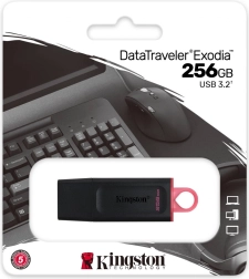 USB-flashdrev DataTraveler Exodia 256GB USB 3.2 Gen 1