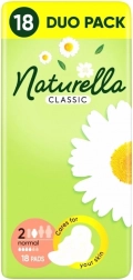 Naturella hygiejnebind Classic Normal, 18 stk