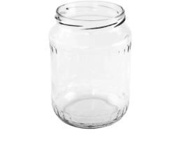 Henkogningsglas 720 ml med bred åbning