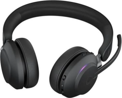 Hovedtelefoner Jabra Evolve2 65 MS Stereo sort