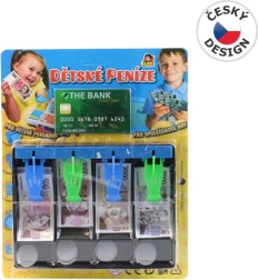Kasseapparat med tjekkiske penge 28 × 22 cm