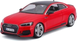 Bburago Audi RS 5 Coupé rød 1:24