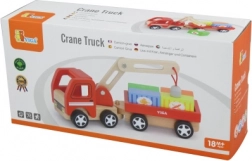 Trækran VIGA med containere