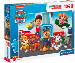 Clementoni puslespil Paw Patrol: det rigtige team 104 brikker