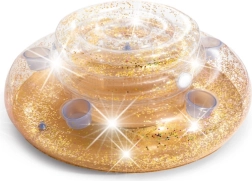 Oppustelig køler med glimmer til drikkevarer