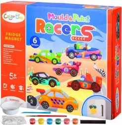 Kreativt sæt til fremstilling af magneter – små biler