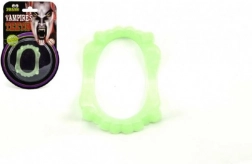 Lysende vampyrtænder til karneval