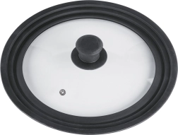 Universelt glas-keramisk låg 24-28 cm