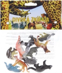 Skovdyr – sæt med 10 plastfigurer