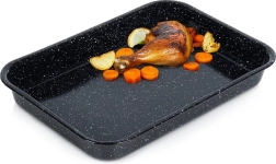Emaljeret rektangulær bradepande 34 × 24 cm, 2,5 l