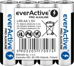 Alkaliske AA-batterier everActive