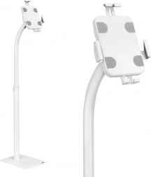 Gulvstander til tablet med lås 7,9–11" MACLEAN hvid