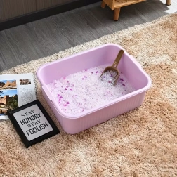 Silicagel-kattegrus 1,5 kg, ikke-klumpende og støvfrit, 3,8 l