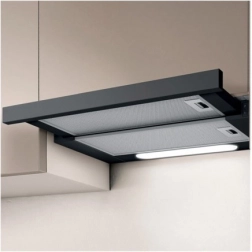 Emhætte Elite 14 Lux sort 60 cm