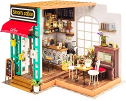 RoboTime miniatur dukkehus – café
