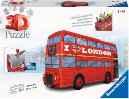 Ravensburger 3D-puslespil Londons dobbeltdækkerbus 216 brikker