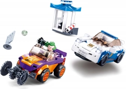 Byggesæt Politijagt med optræksbil