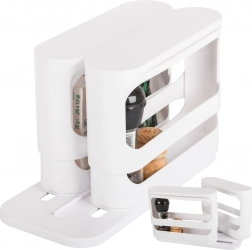 Hvid plast Køkken organizer til krydderier