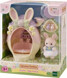 Sylvanian Families påske-kanin – forårshus med baby