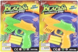 Skumpistol med sugekop-ammunition