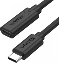 USB-C forlængerkabel 3.1 Gen 2 med 4K og PD 100W 0,5m