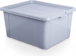 Plastopbevaringsboks med låg 20 l – Vilde