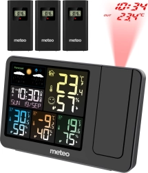 Vejrstation med DCF og laserprojektor