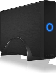 Eksternt USB 3.1 Gen 2 Type‑C kabinet til 3,5" HDD/SSD