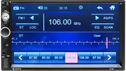 Podofo multimedieskærm til bil 7" med Bluetooth og Mirror Link