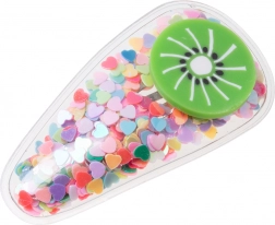 Børnehårspænde - kiwi