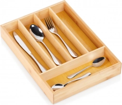 Bambus bestikindsats til skuffe 25 × 35 cm