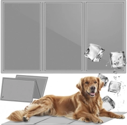 Kølemåtte til kæledyr 90x50cm Purlov