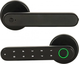 Elektronisk smart dørlås med tastatur, fingeraftryk og Bluetooth