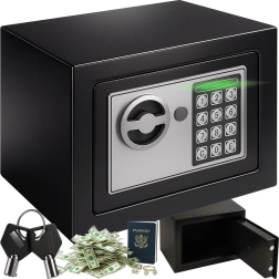 Elektronisk hjemmesikkerhedsboks med kode Ruhhy
