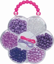Sæt med plastperler til smykkefremstilling – Sæt