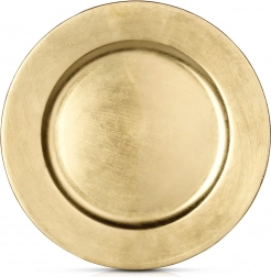 Guld under tallerken 33 cm