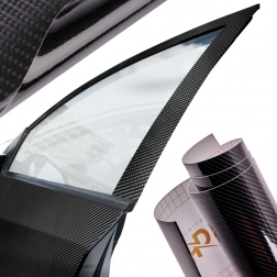 Sort 5D carbonfolie 1,52x18 m