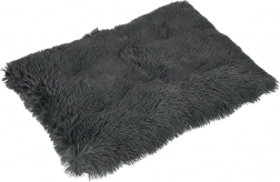 Kæledyrsseng til hunde og katte 65 × 50 cm, mørkegrå