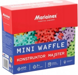 Byggesæt MARIOINEX MINI WAFFLE KONSTRUKTØR MESTER – 200 dele